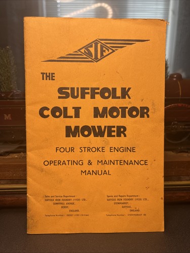 Der suffolk colt - der, mähwerk