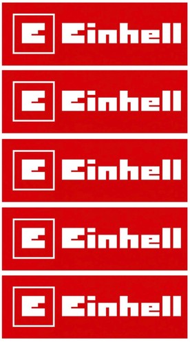 Einhell rasenmäher aufkleber - rasenmäher,