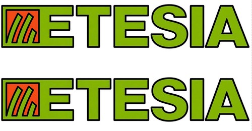 Etesia rasenmäher aufkleber - etesia,